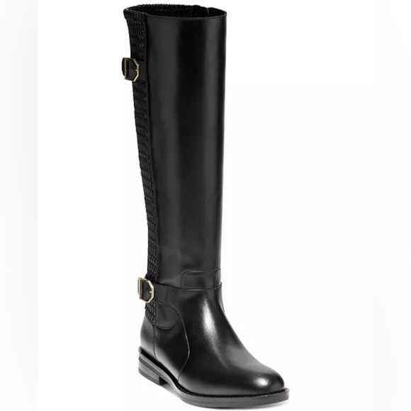 Cole Haan Shoes - COLE HAAN Chesley Leather Knee-High Boots size 10